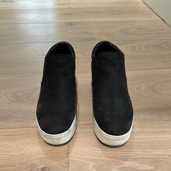 J Slides NYC Gia slip on platform sneaker bootie black - Picture 2 of 6